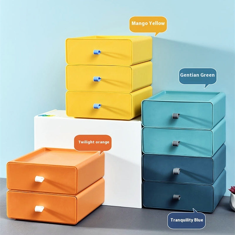 Stapelbare Aufbewahrungsbox – 19 × 20 × 8 cm