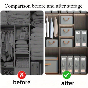 4-teiliges Kleiderschrank-Organizer-Set - Produktbild 3