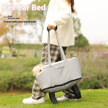 Auto-Hundebett mit Sicherheitsbefestigung – Komfortabler Autositz für Hunde & Katzen - Produktbild 2