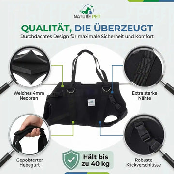 Ganzkörper Tragehilfe für Hunde - Produktbild 8