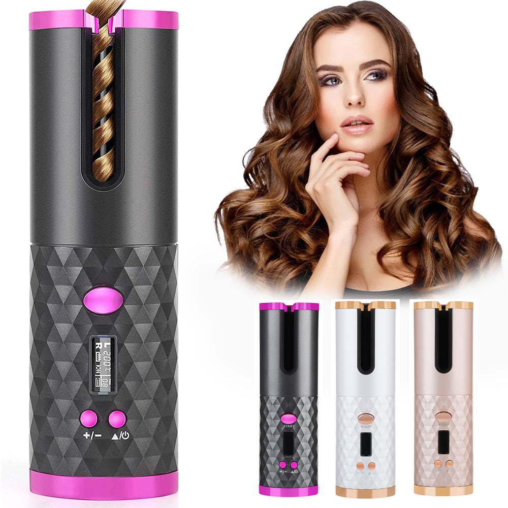 Kabelloses Styling für definierte Locken und Wellen – flexibel zu Hause und unterwegs