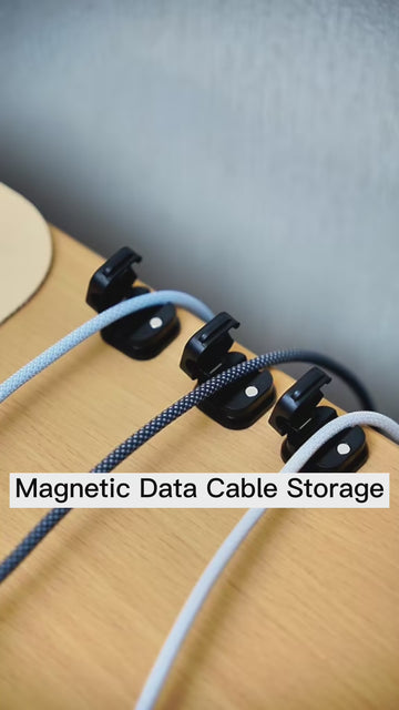 Magnetische Kabelhalter – praktische Kabelorganisation für Schreibtisch & Zuhause