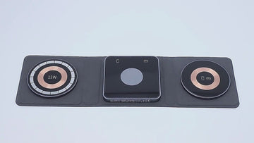 3-in-1 magnetische faltbare Ladestation für iPhone, Apple Watch & AirPods