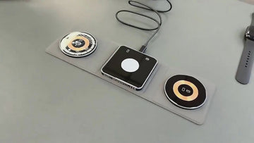 3-in-1 magnetische faltbare Ladestation für iPhone, Apple Watch & AirPods