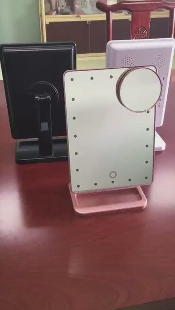 LED-Kosmetikspiegel mit Touchscreen & Bluetooth