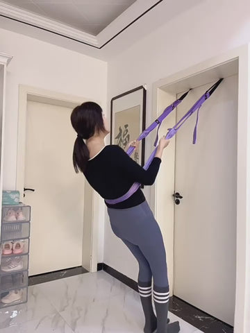 Yoga-Dehngurt für Hüfte & Beine – Stretching- und Flexibilitätstrainer