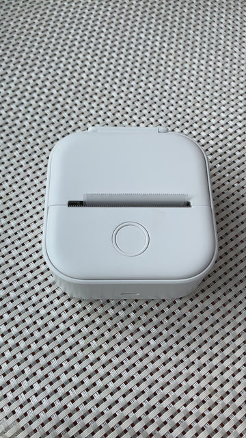 Phomemo T02 Mini-Thermodrucker mit Bluetooth – Mobiler Etiketten- & Fotodrucker Ohne Tinte