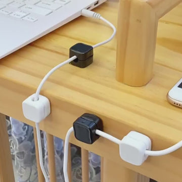 Magnetische Kabelhalter – praktische Kabelorganisation für Schreibtisch & Zuhause