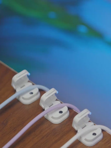 Magnetische Kabelhalter – praktische Kabelorganisation für Schreibtisch & Zuhause