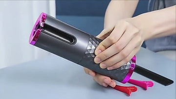 Kabelloses Styling für definierte Locken und Wellen – flexibel zu Hause und unterwegs