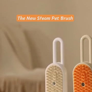 3-in-1 elektrische Fellpflegebürste mit Sprühfunktion für Katzen & Hunde